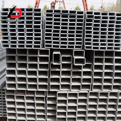 Fabrica Personalizado 20*30 30*40 40*60 60*80*2/1.5mm Tubos/tubos retangulares galvanizados a quente