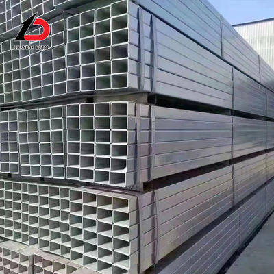Fabrica Personalizado 20*30 30*40 40*60 60*80*2/1.5mm Tubos/tubos retangulares galvanizados a quente