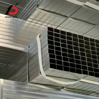Fabrica Personalizado 20*30 30*40 40*60 60*80*2/1.5mm Tubos/tubos retangulares galvanizados a quente