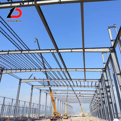 Construção de estruturas de aço galvanizadas pré-fabricadas