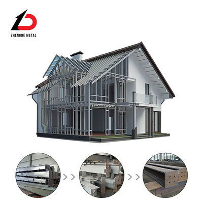 Construção de estruturas de aço galvanizadas pré-fabricadas