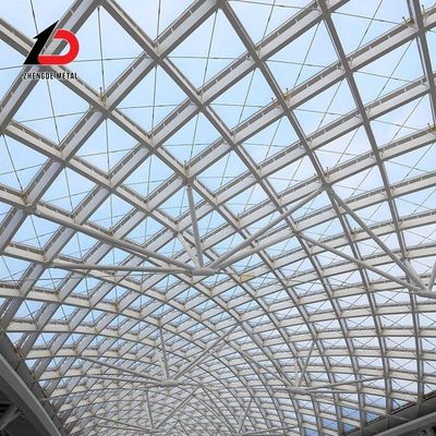 Edifícios pré-fabricados de aço laminados a quente Bazck H Beamworkshop
