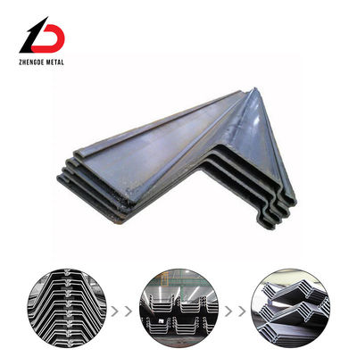China Tipo U Z II 2 Forma laminada a quente PU32-1 PU32+1 PU 32 Larsen Sy390 Sy295 Ms Mild Low Carbon Steel Sheet Pile para construção preço de fábrica