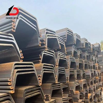 Folha de carbono de empilhamento padrão europeu tipo U tipo II tipo III En10249 S355jr S355j0 S355j2h Sy295 Sy390 laminado a quente