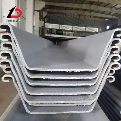 Pilares de chapas de aço laminadas a quente de tipo Sy290 U para parede de retenção