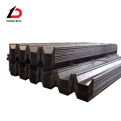 Pile de folhas laminadas a frio tipo U personalizado Sy290 para parede de retenção