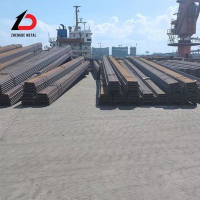 Estacas-prancha de aço laminado a quente conformadas a frio Larsen S235jrg1 Ss400 Estacas-prancha metálicas tipo U/Z