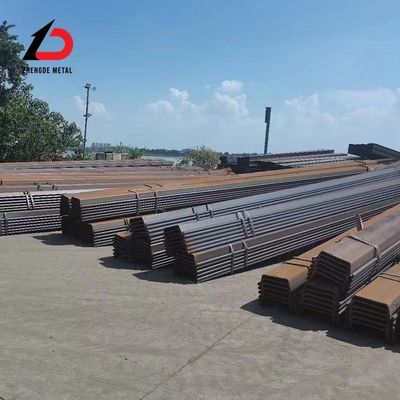 Estacas-prancha de aço laminado a quente conformadas a frio Larsen S235jrg1 Ss400 Estacas-prancha metálicas tipo U/Z