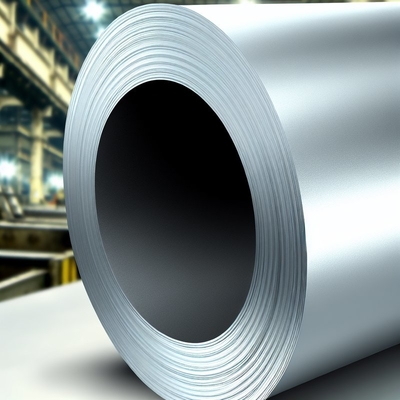DX51D+AZ bobina galvanizada 5-12μm revestimento eletrolítico de zinco 1250mm largura