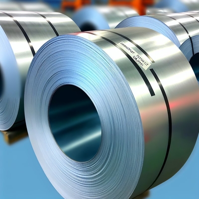 DX51D+AZ bobina de aço galvanizado 5-12μm revestimento de zinco para transporte
