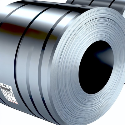 Bobina de aço galvanizado DX51D+AZ 5-12μm Zinco Revestido 1250mm Largura