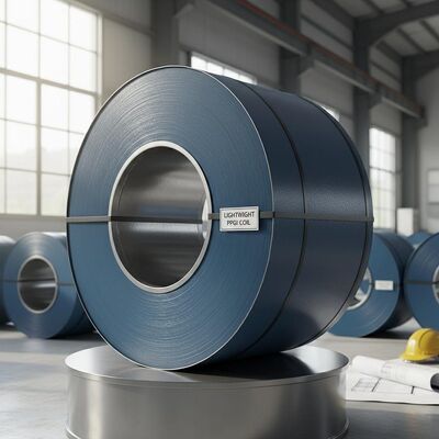 Bobinas de Ferro Galvanizado Pré-Pintado Leves com Resistência Superior às Intempéries, Ideais para Projetos de Coberturas e Revestimentos Industriais