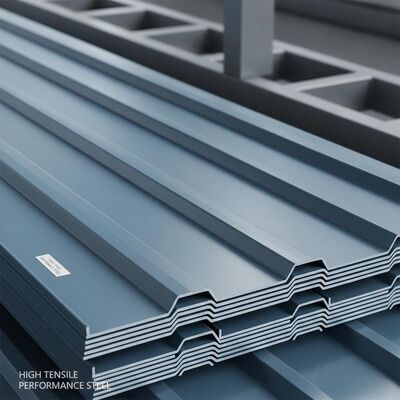 Painéis de Aço Galvanizado Pré-Pintado de Alta Resistência à Tração Proporcionando Desempenho em Aplicações Estruturais e Mecânicas