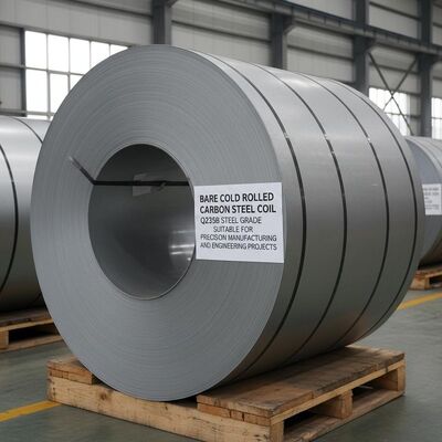 Classe de aço laminada a frio nua da bobina Q235B do aço carbono apropriada para a fabricação da precisão e projetos de engenharia