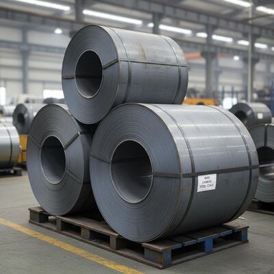 Círculos de aço carbono nu em espiral Condição de entrega adequada para a produção de tubos Tubos e componentes estruturais de aço