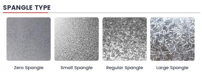 SGCC Zinco pre-pintado galvanizado bobina de aço sem spangle bobina de aço mergulhada a quente 4