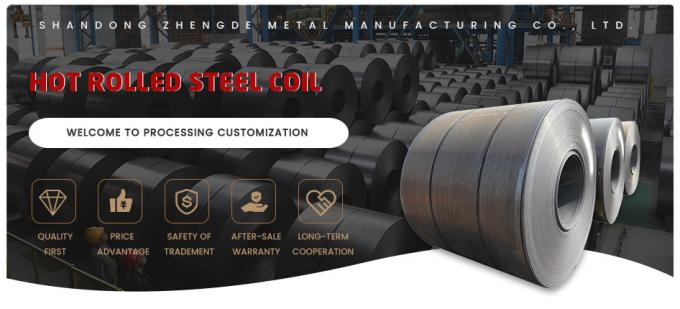 Mild Ms Carbon Steel Strip Black laminado a quente ASTM A36 A53 DC01 DC02 0