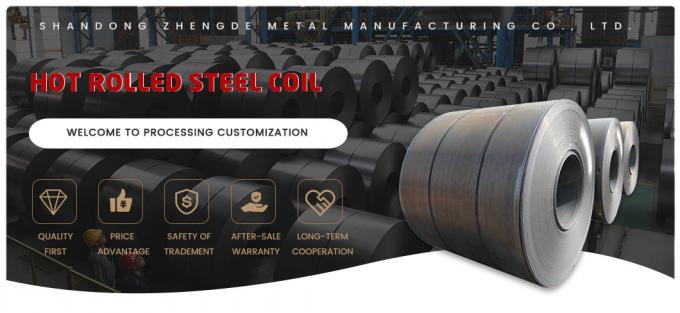 ASTM HRC bobina de aço carbono Full Hard Hot Rolled Steel bobina preta aquecida 0