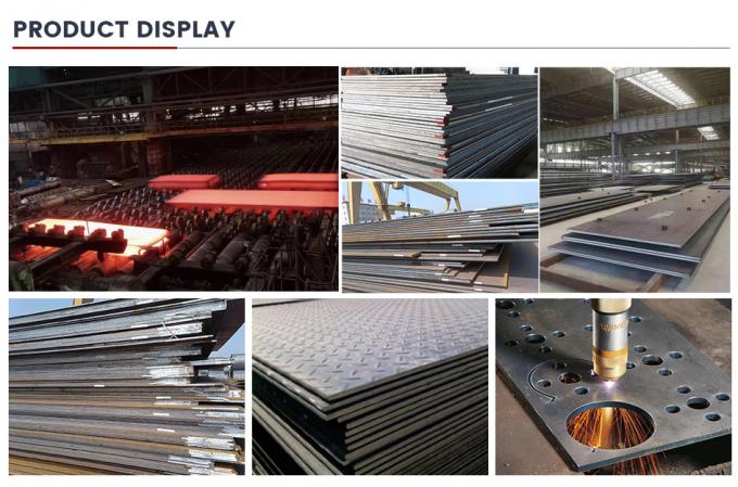 Container de tanque de óleo de alta resistência 2mm-10mm SA414gra Chapa de aço laminada a quente 8