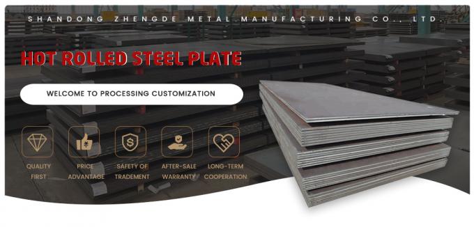Factory Direct Sales Galvanized A36 Q235 Q235B Q345 Ss400 1mm 3mm 5mm Hot/Cold Rolled Steel Plate with ISO Certificate              0