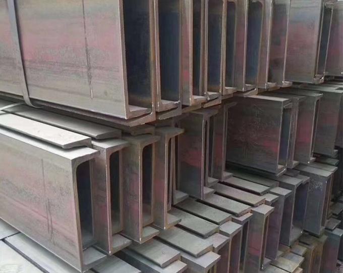 Aço Estrutural H Laminado a Quente S330 Ss400 100*55*5*8.5 120*60*5.5*9 Canal U de Aço Cu Personalizável 3