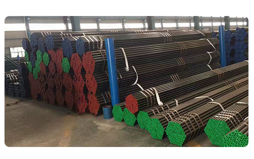 Boa qualidade ASTM A106 / API 5L Sch 40 Sch 80 Sch120 Tubo sem costura de aço pintado de preto 3