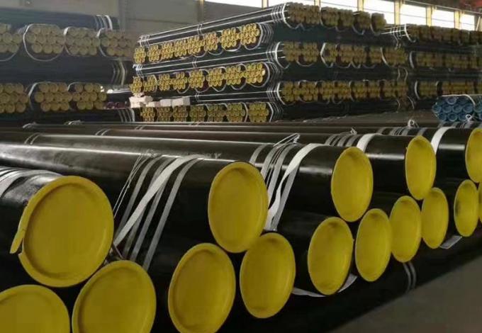 Linha de tubulação de óleo de venda quente API 5L ASTM A106 A53 Tubulação de aço sem costura Tubulação de aço carbono para tubo de gás com preço de alta precisão 4