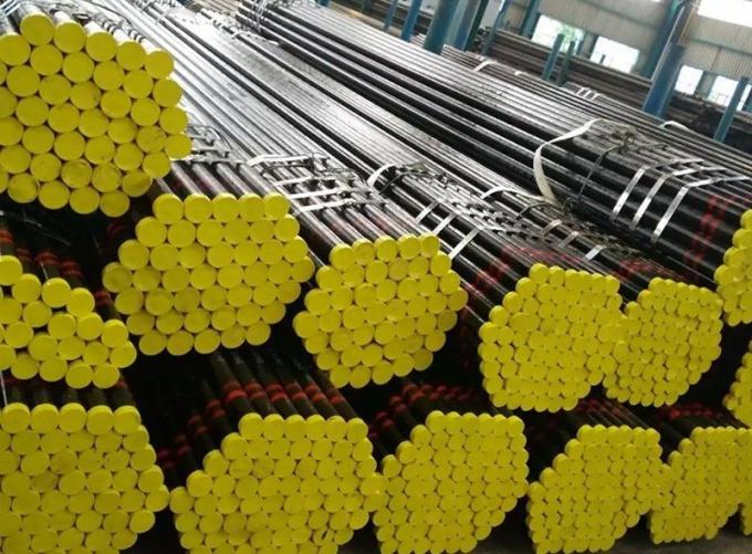 Linha de tubulação de óleo de venda quente API 5L ASTM A106 A53 Tubulação de aço sem costura Tubulação de aço carbono para tubo de gás com preço de alta precisão 5