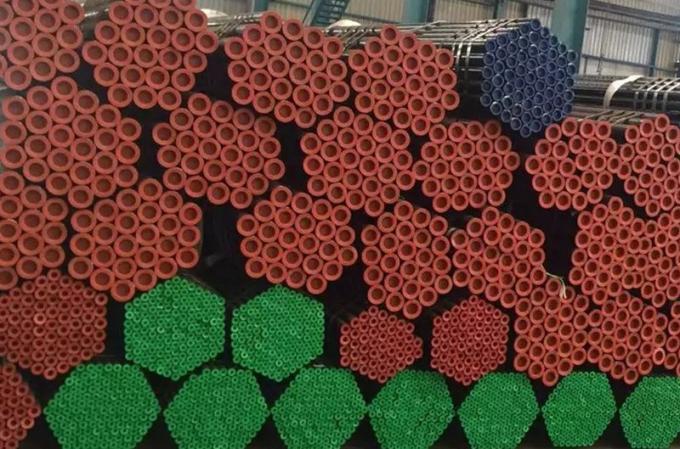 ASTM A53 A106 Large Schedule 40 Gr B ERW Tubos de aço carbono para oleodutos de gás 3