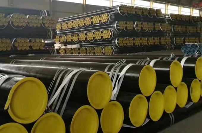 ASTM A53 A106 Large Schedule 40 Gr B ERW Tubos de aço carbono para oleodutos de gás 5