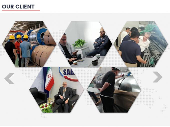 Tubo de aço carbono sem costura de forma retangular e quadrada Tubo de aço LSAW Tubo de aço sem costura para a indústria de máquinas Indústria química Mineração 9