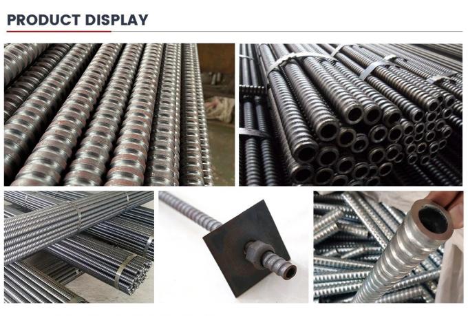 Alta resistência Full Threaded Steel Self Drilling Anchor Bolt Anchor oculto/Anchor Bar oculto Anchor Rods 11