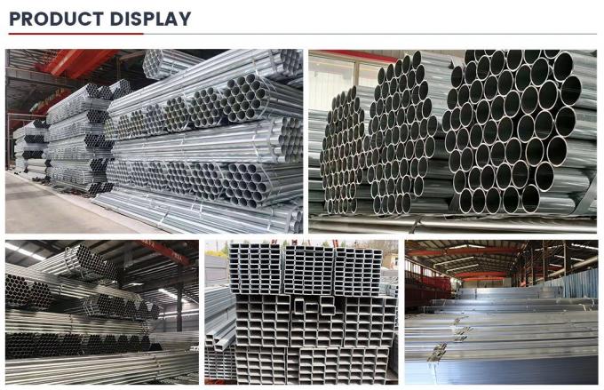 Tubos de ferro galvanizado laminados a quente 7